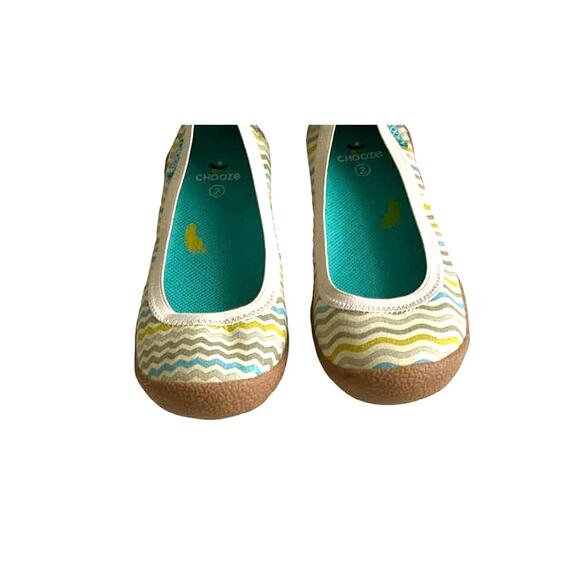Chooze Shoes *Twirl Unwind* Flats Girls 2 Slip On - Picture 5 of 7